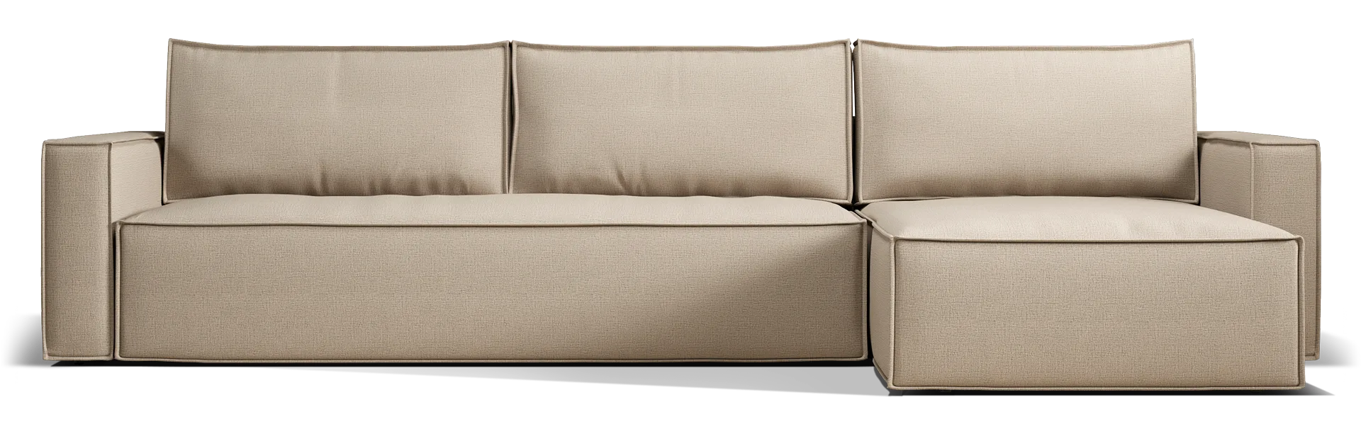 Newilla Standard Arms Sectional Sofa Bed miniatura 4