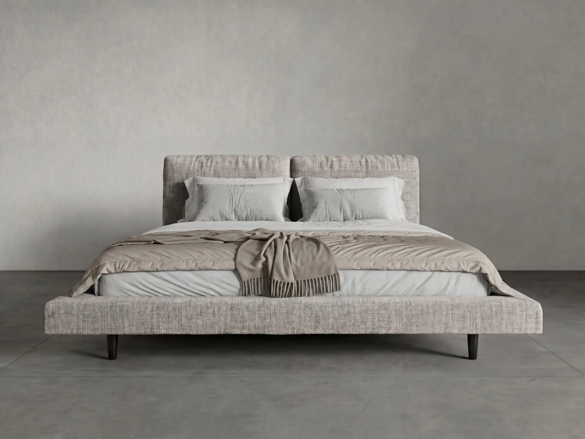 Calais Bed color tela arena
