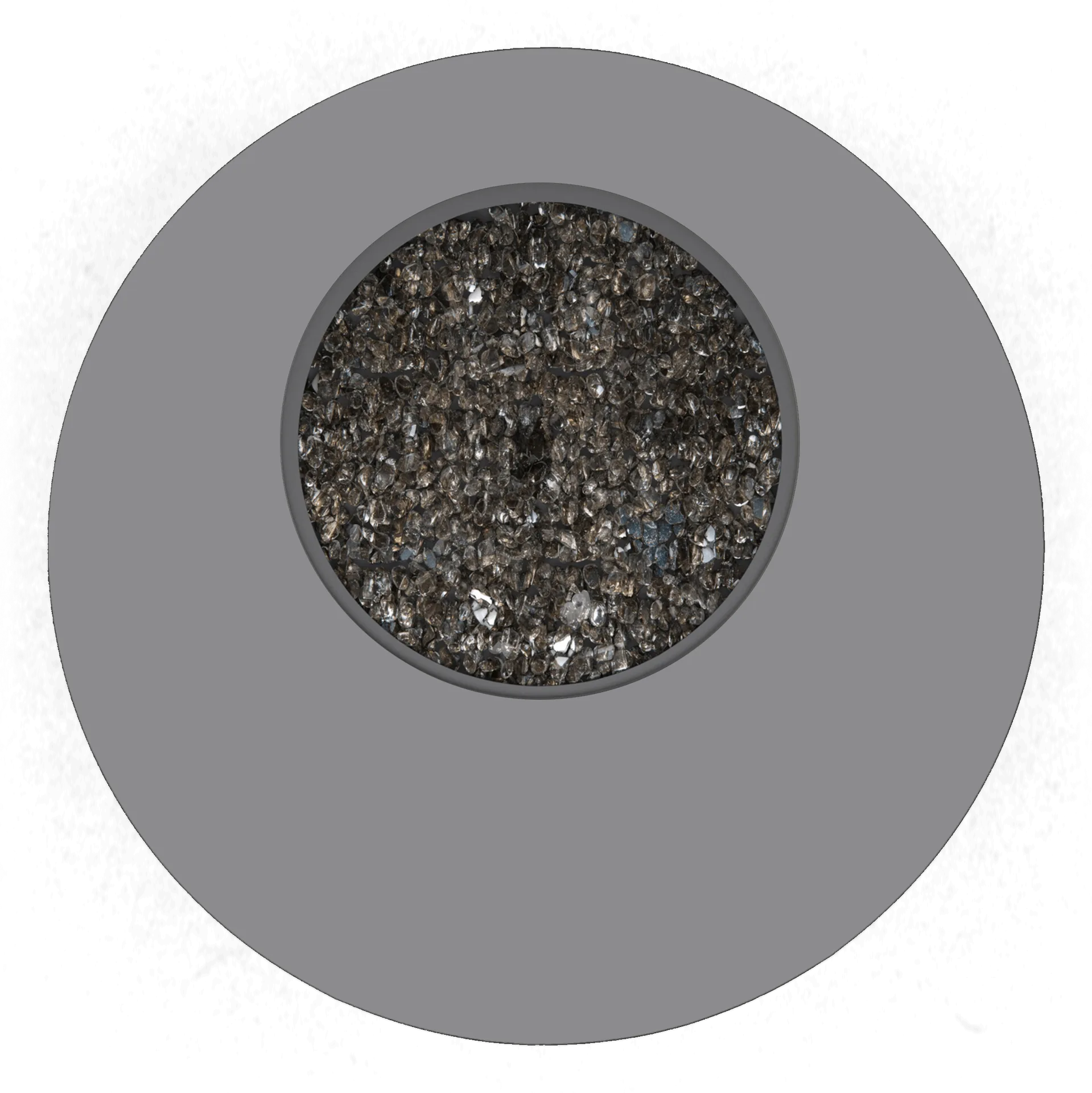 Sicily Outdoor Round Fire Pit miniatura 4