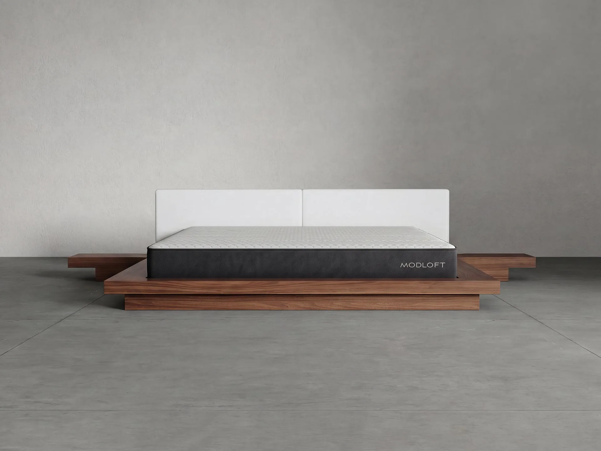 Aurora Hybrid Mattress en algodón, color blanco
