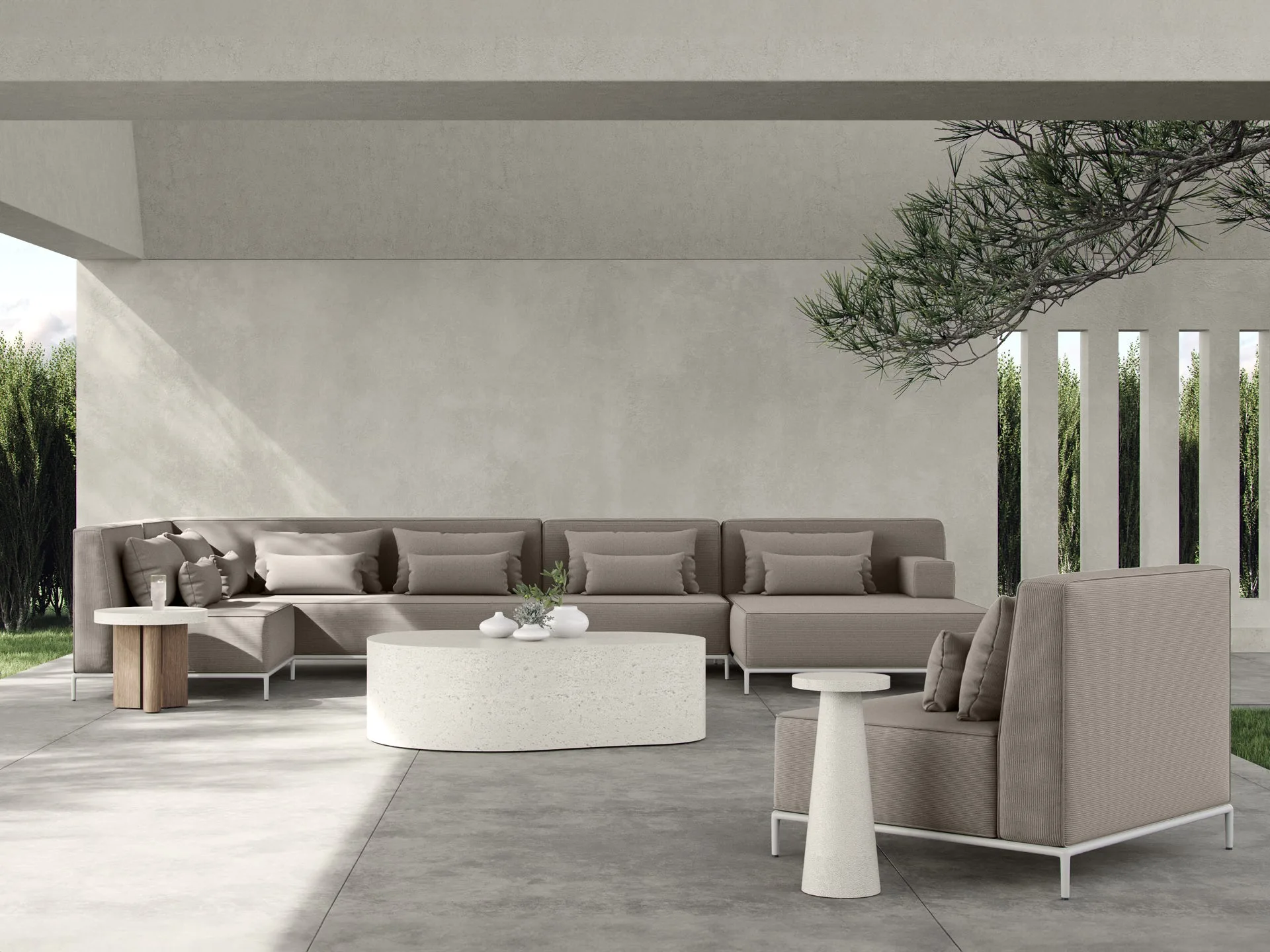 Mykonos Outdoor Coffee Table miniatura 3