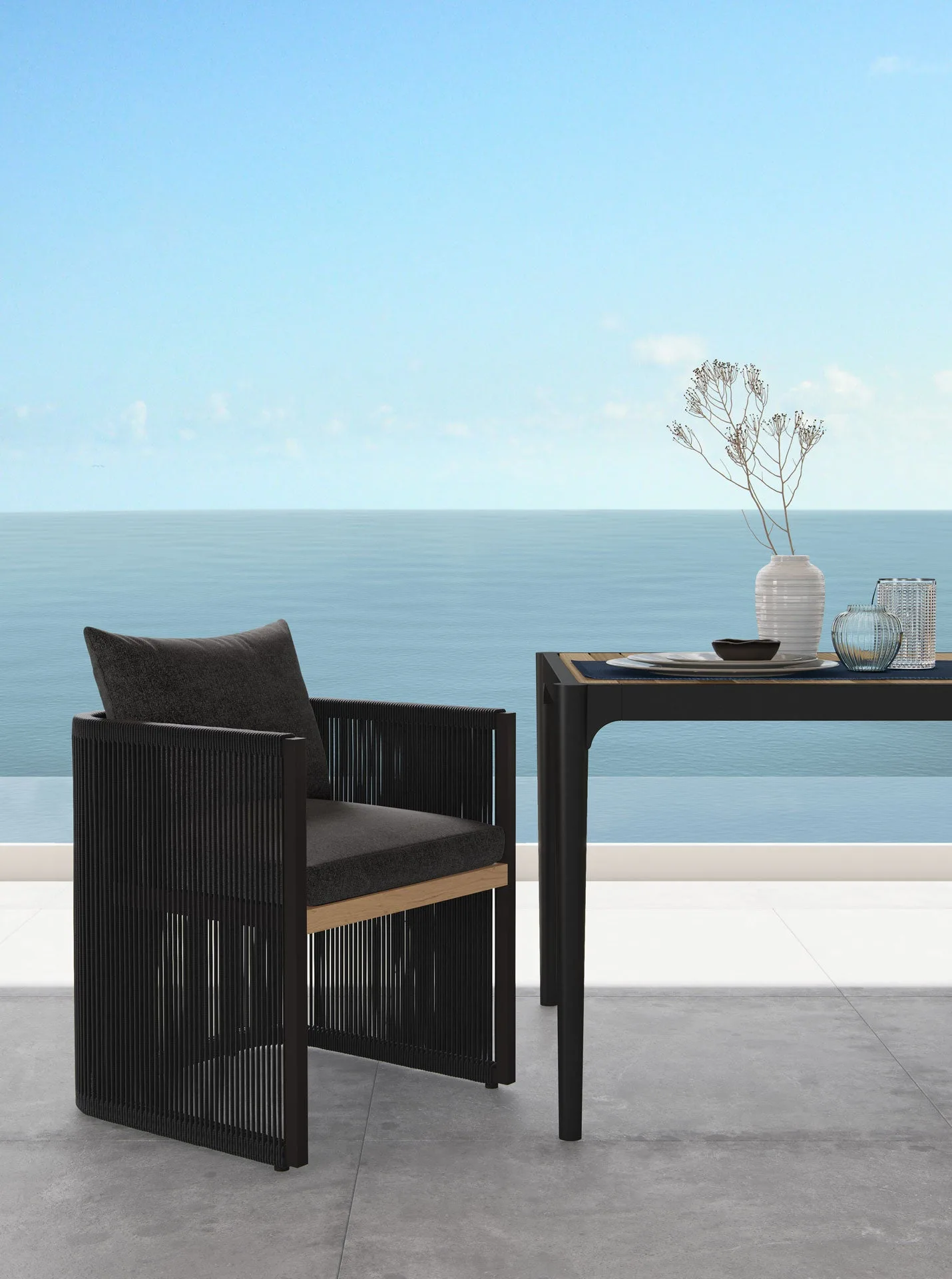 Clifton Outdoor Dining Table miniatura 6