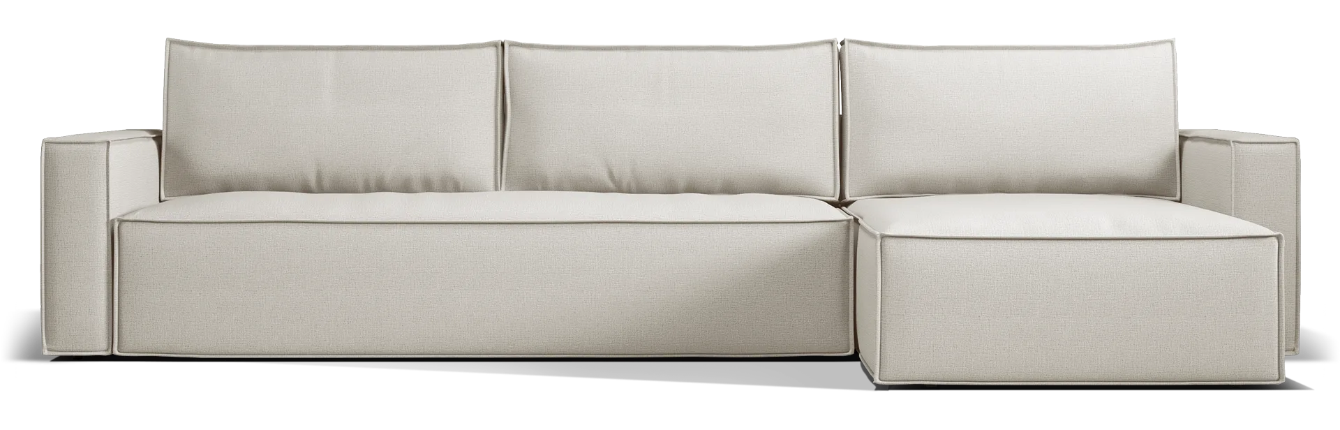 Newilla Standard Arms Sectional Sofa Bed miniatura 8
