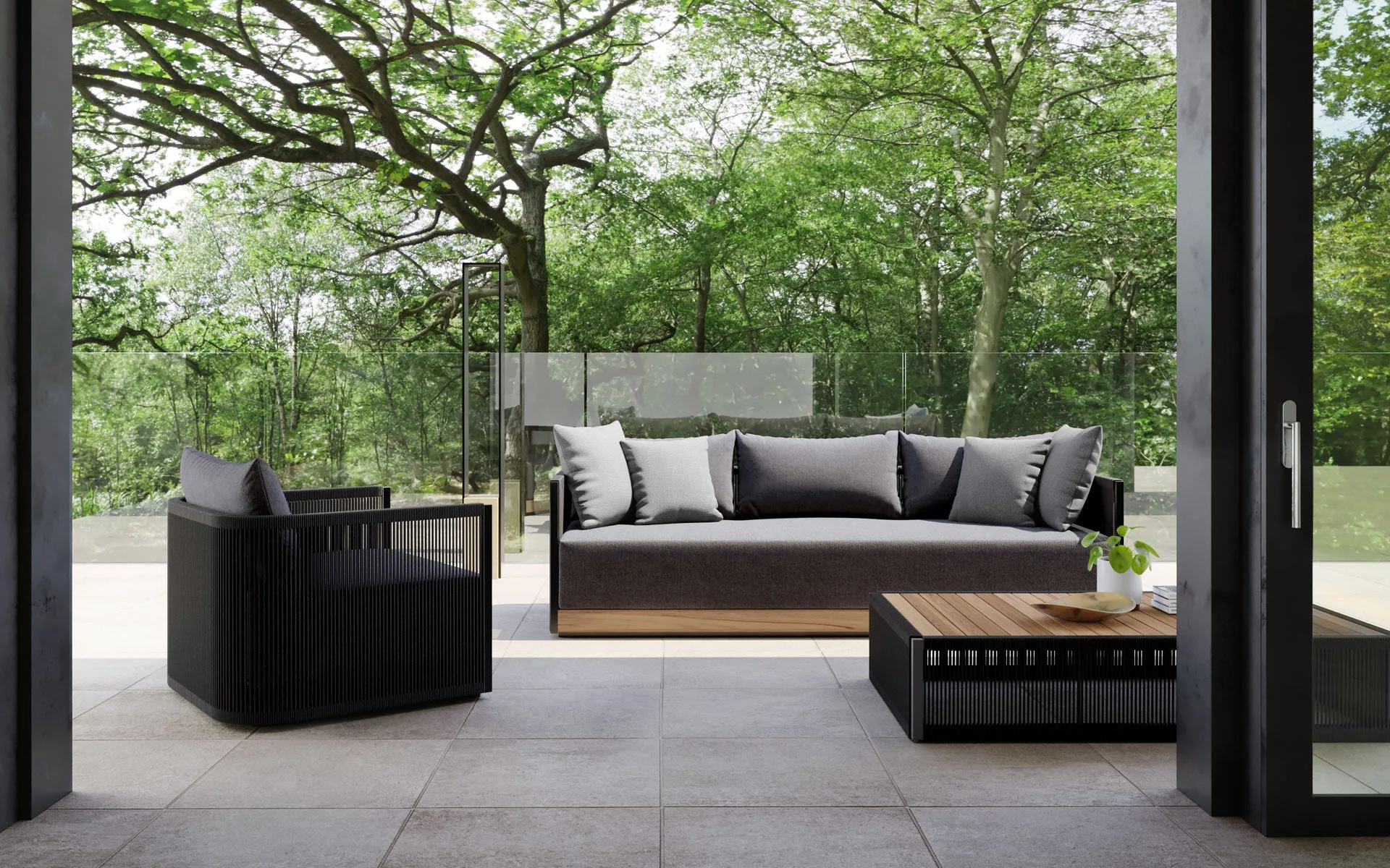 Clifton Outdoor Sofa miniatura 5