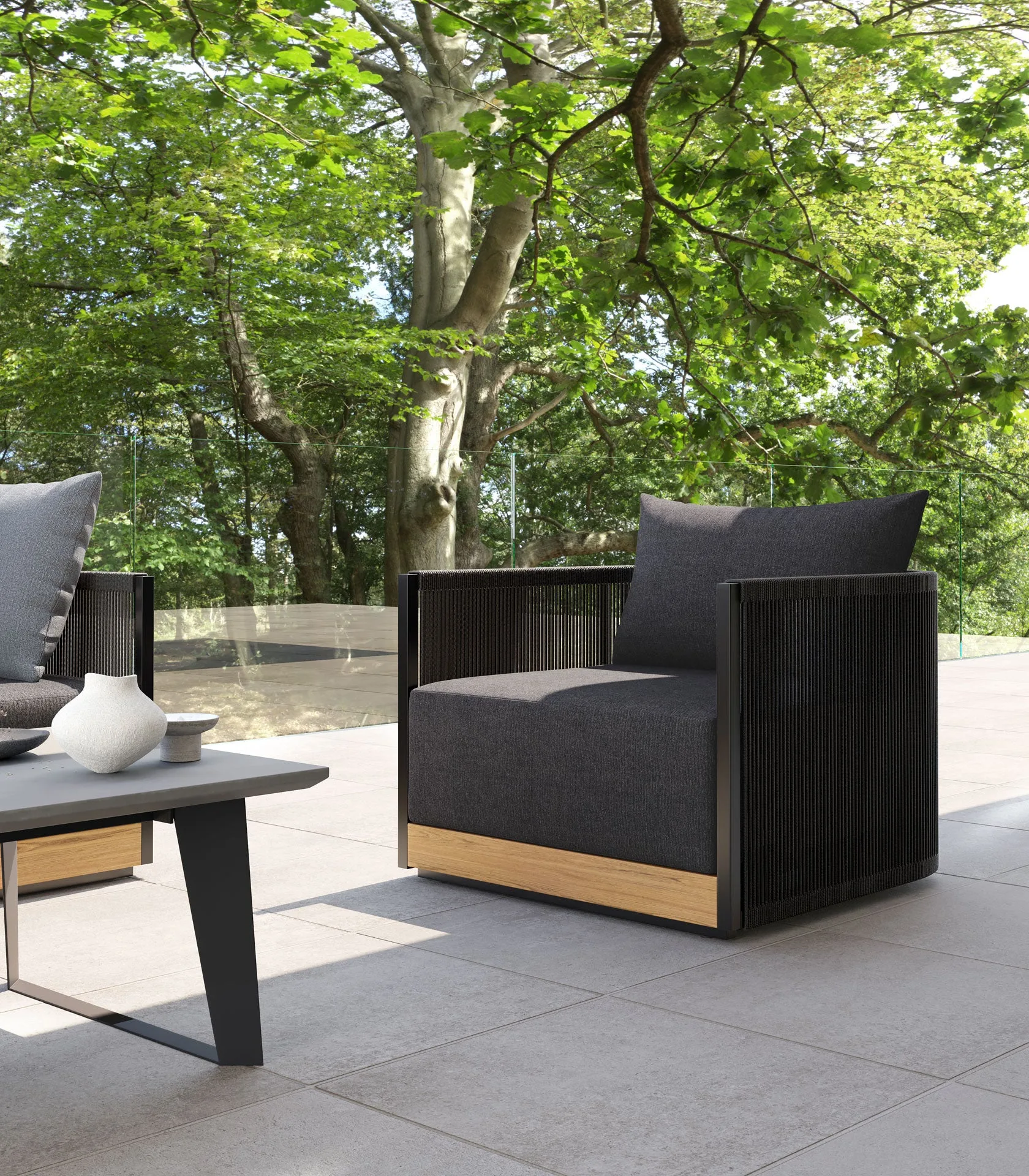 Clifton Outdoor Lounge Chair miniatura 8