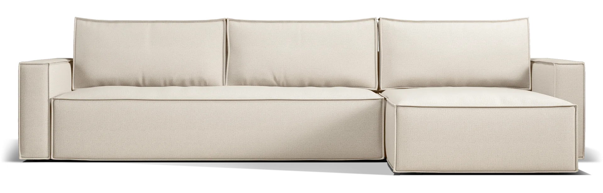 Newilla Standard Arms Sectional Sofa Bed miniatura 12