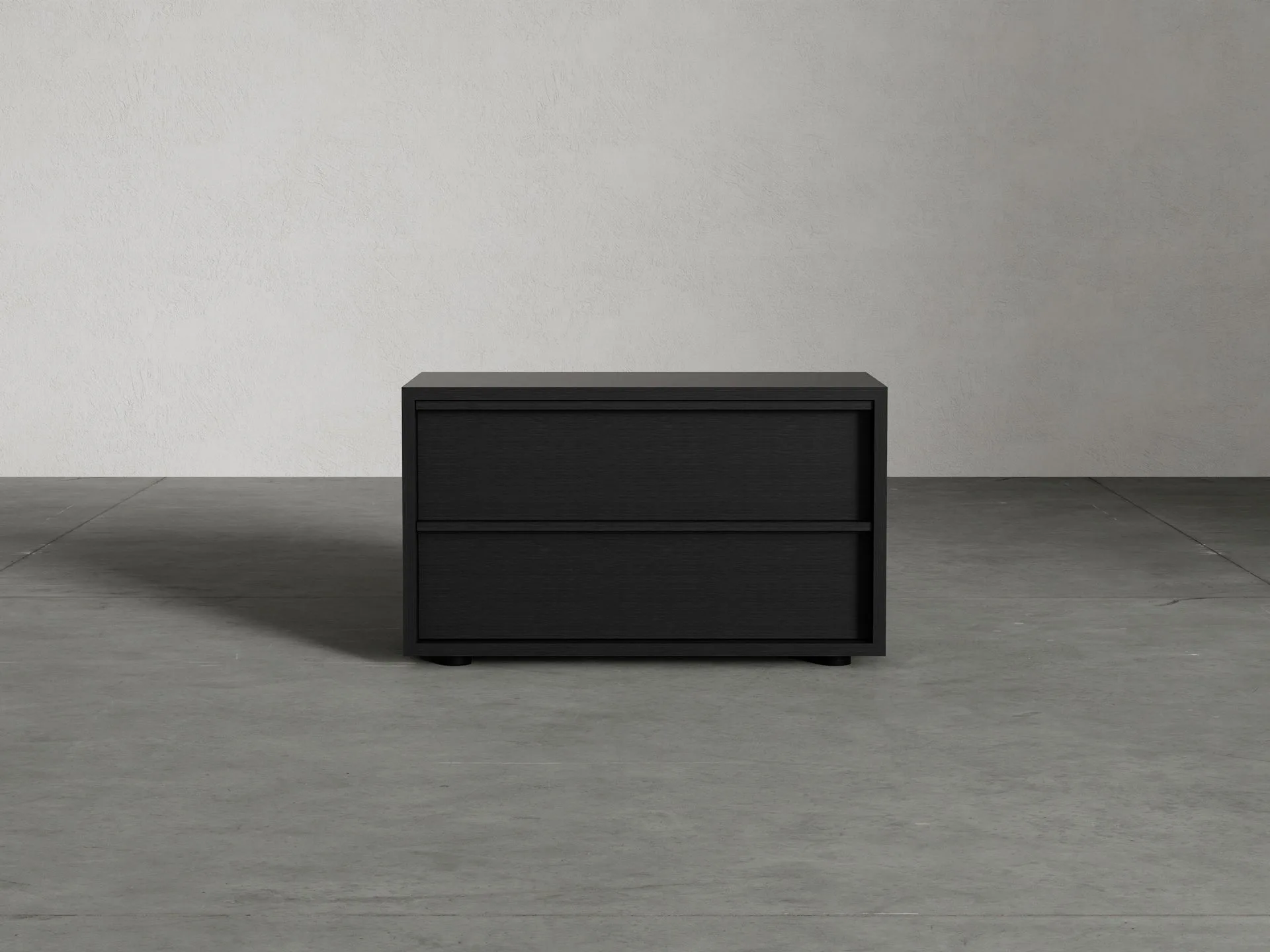 Jane Nightstand en mdf enchapado, color wengué