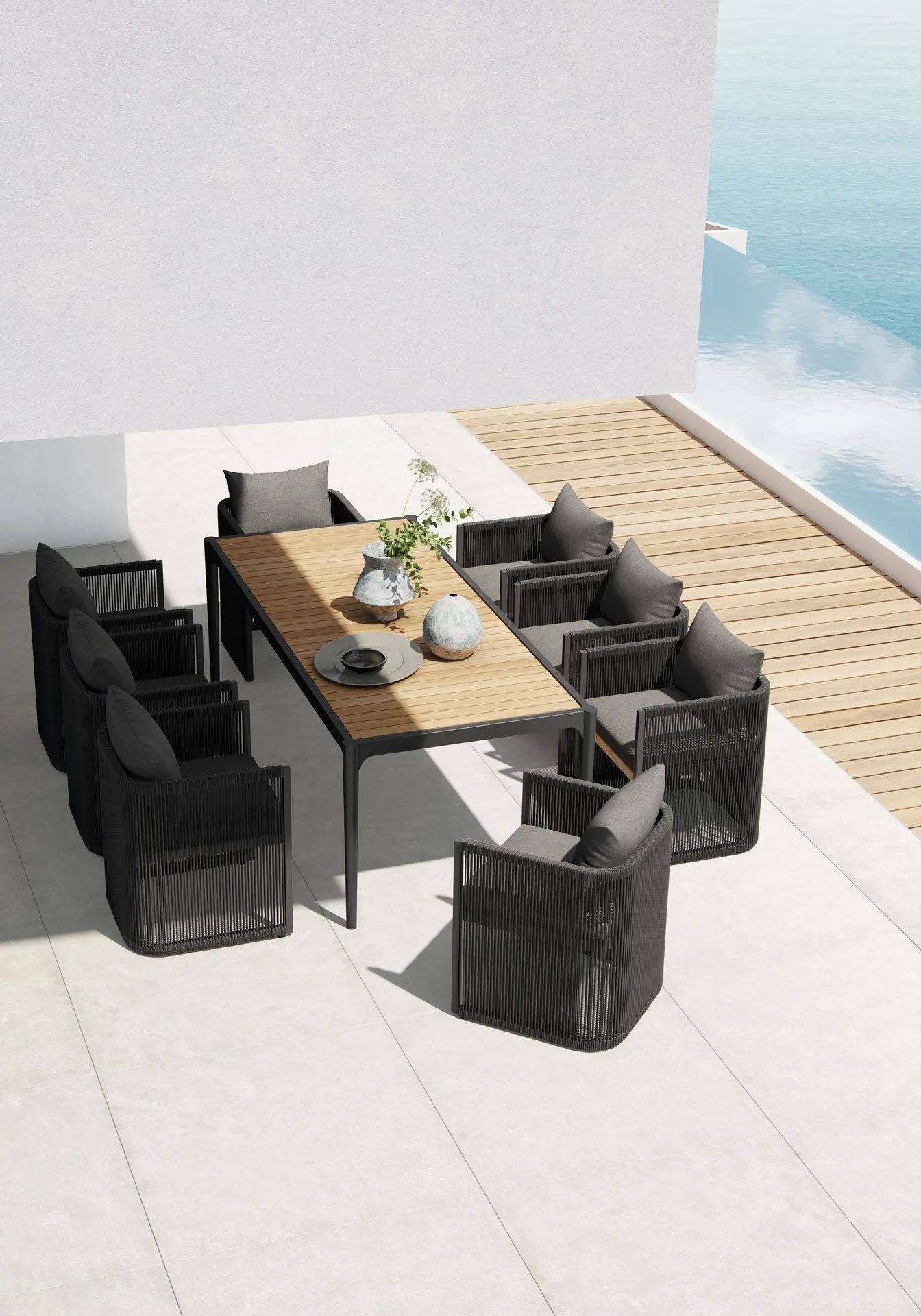 Clifton Outdoor Dining Table miniatura 10