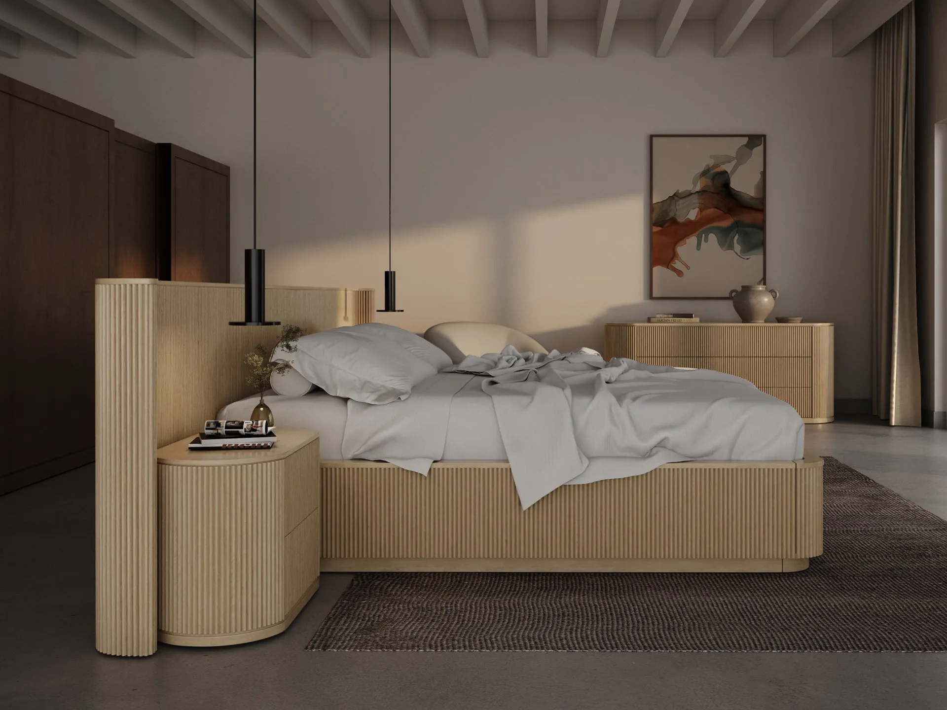 Surabaya Nightstand miniatura 8