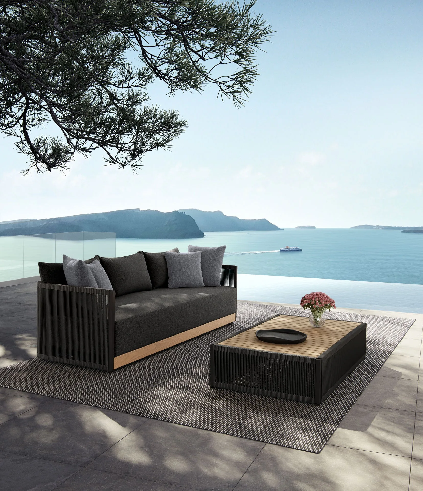 Clifton Outdoor Sofa miniatura 4