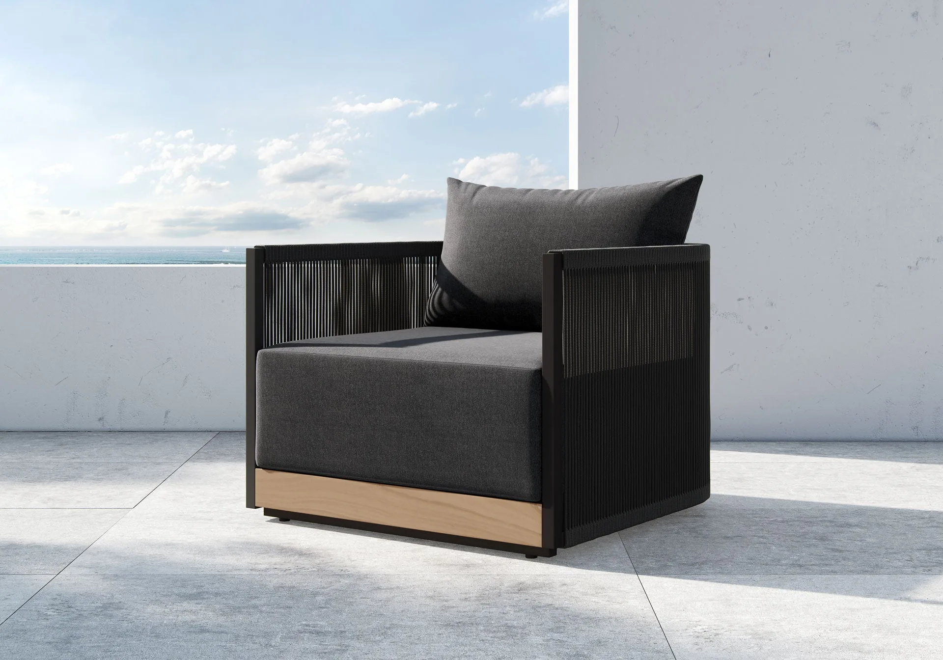 Clifton Outdoor Lounge Chair miniatura 11