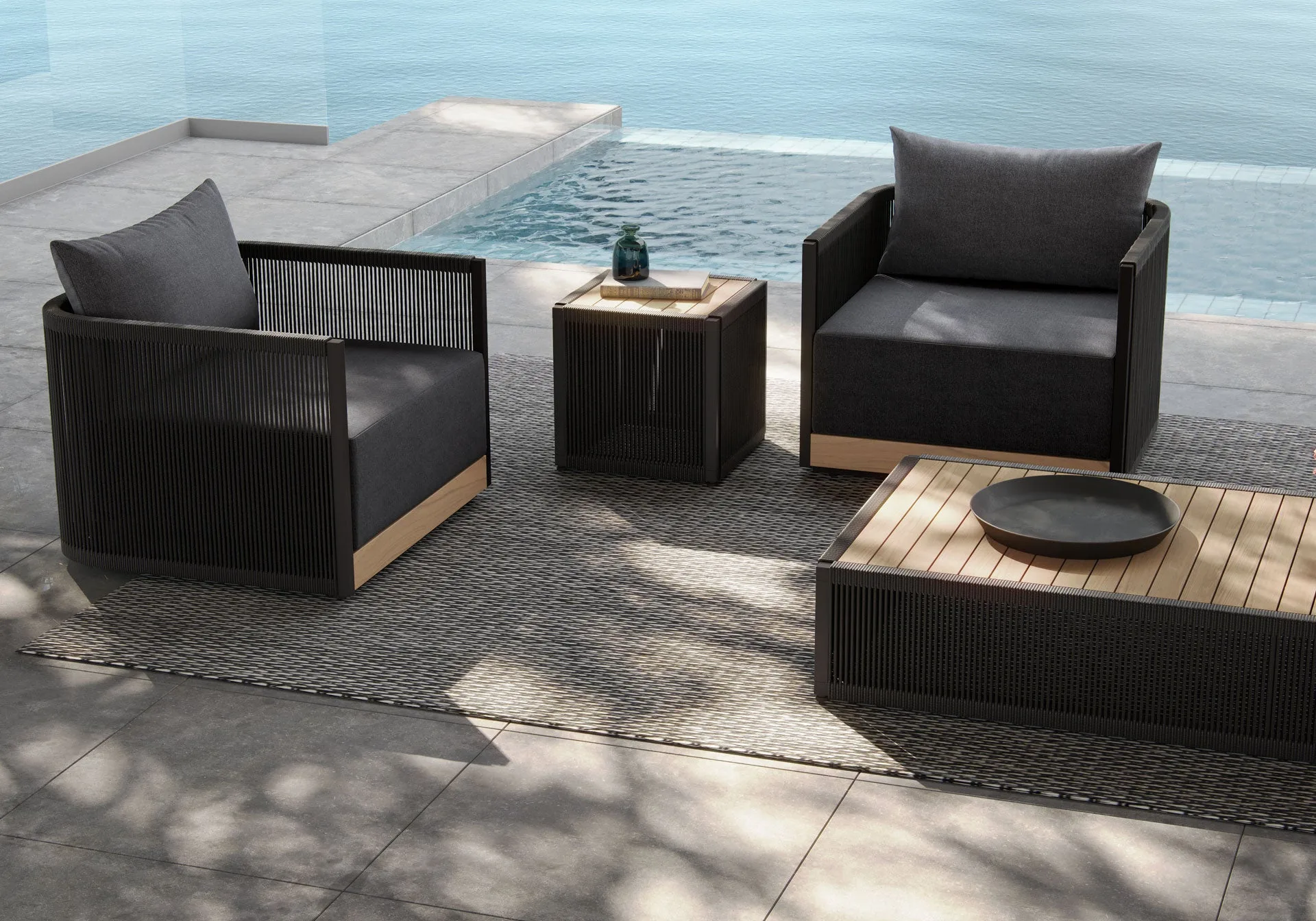 Clifton Outdoor Coffee Table miniatura 5