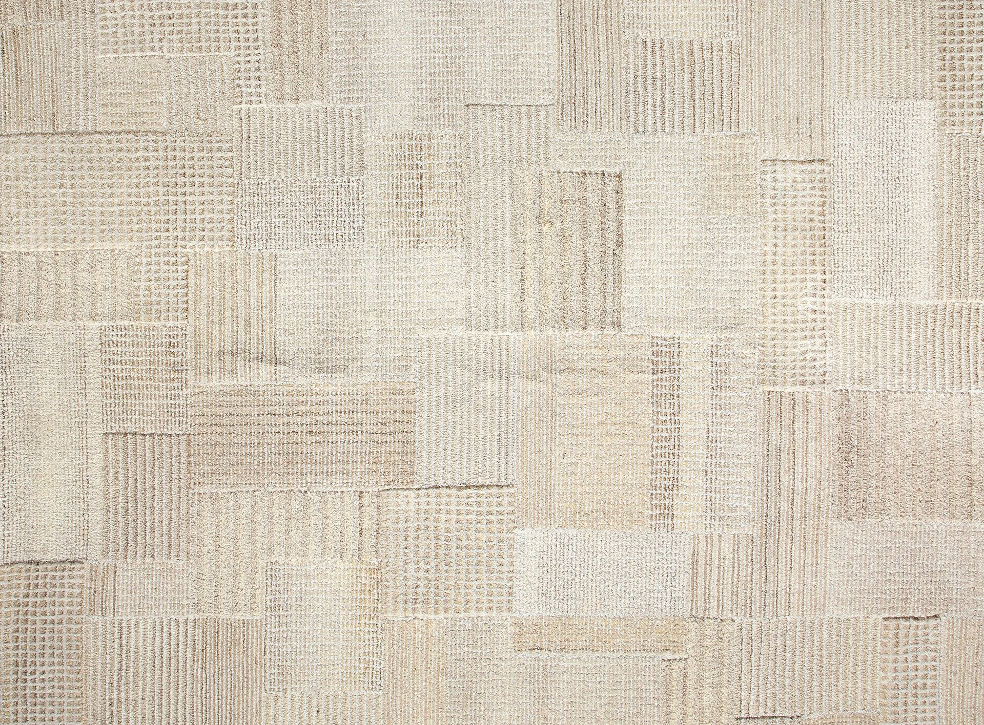 Zahi Rug en algodón, color gris multitono